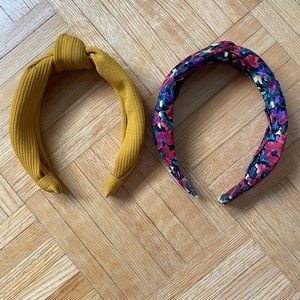 Set of 2 Anthropologie Headbands